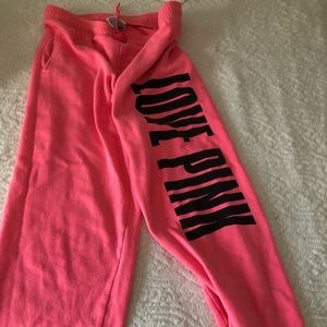 VS Pink sweatpants